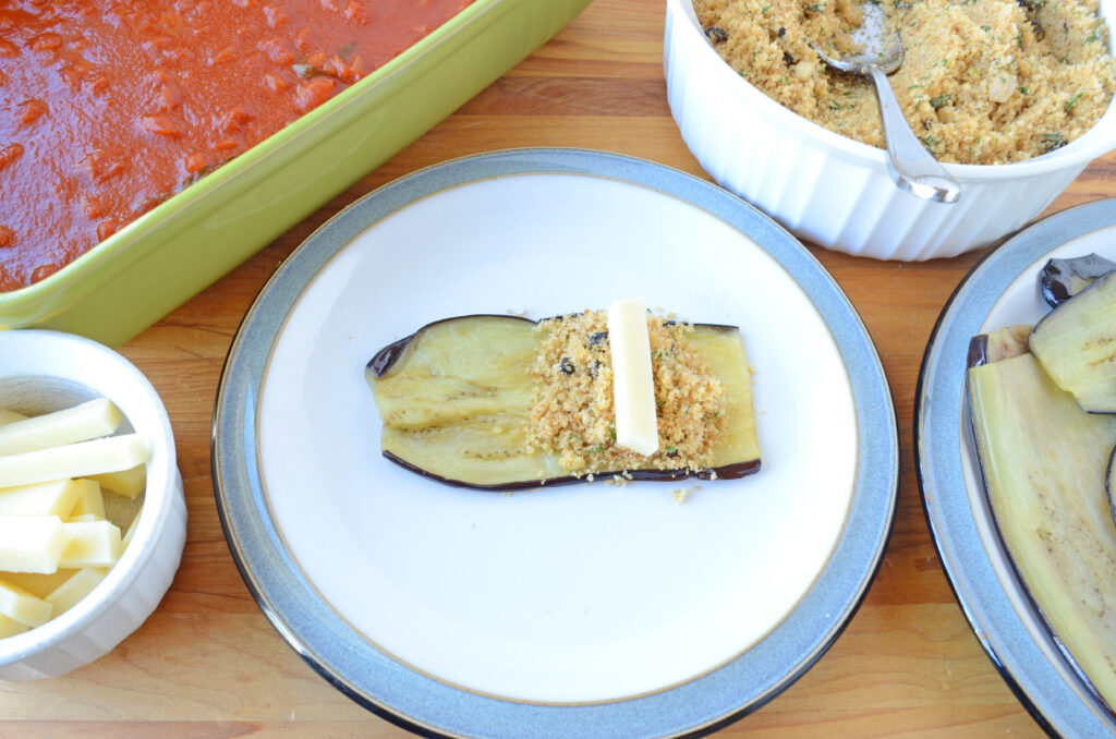 Stuffed Eggplant Rolls Involtini di Melanzana