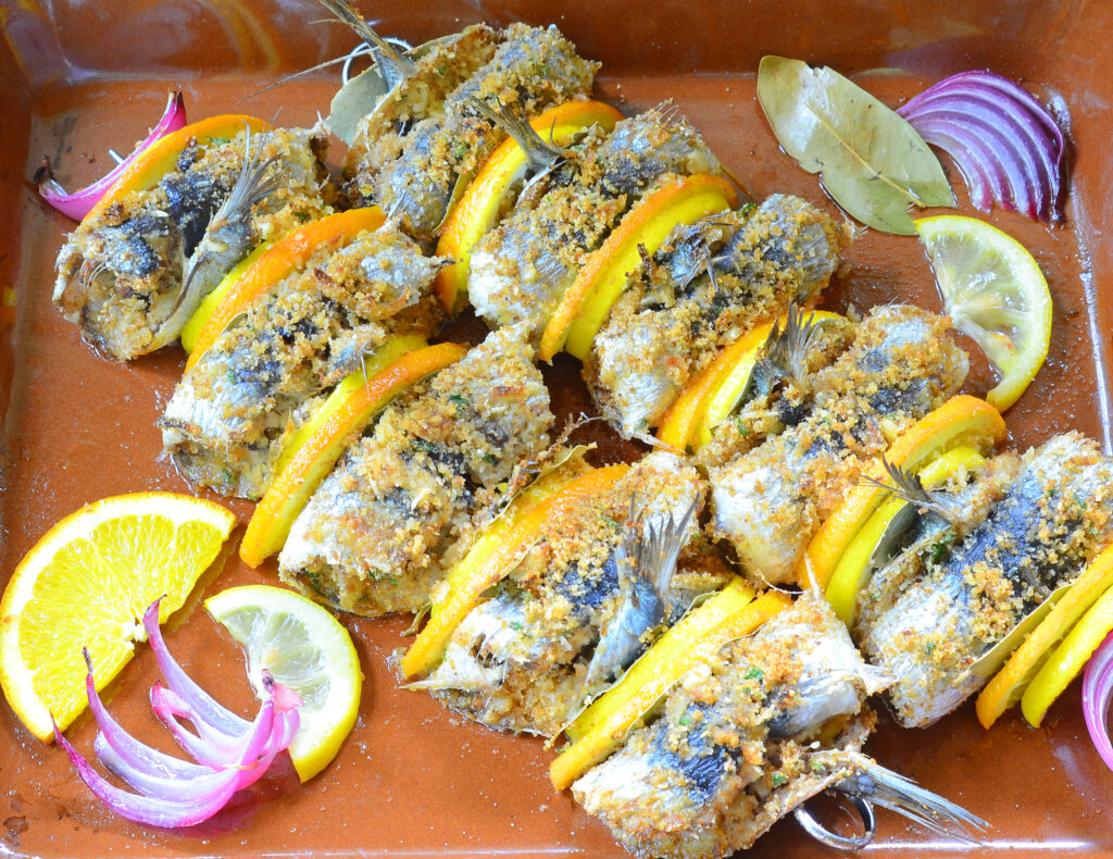 Stuffed Sardines Beccafico
