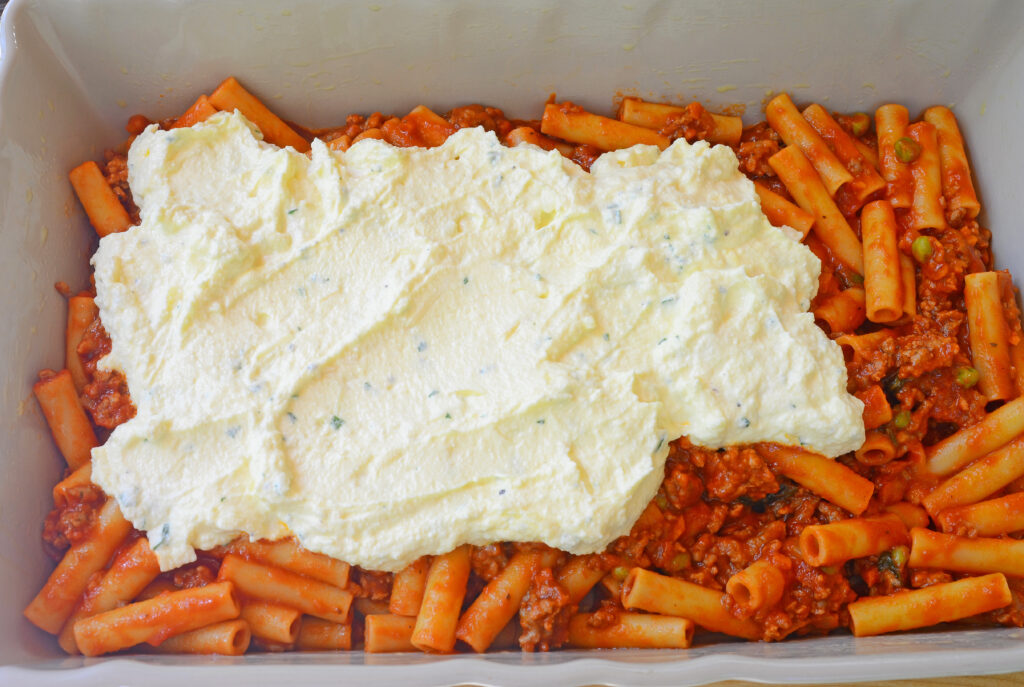 Baked Ziti Al Forno With Meat Sauce